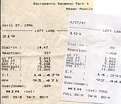 Computer Generated Time Slips